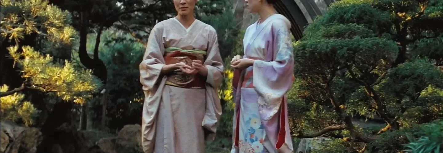 the aesthetics of memoirs of a geisha